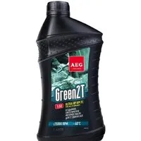 Моторное масло AEG Lubricants Green HP 2T API TC (зеленый) 1л