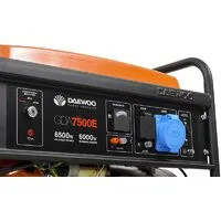 Бензиновый генератор Daewoo Power GDA 7500E