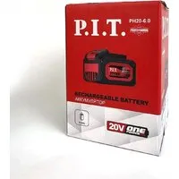 Аккумулятор для инструмента P.I.T. PH20-6.0 (20В/6 Ач)