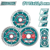 Набор отрезных дисков Total TAC2136115 (3 шт)