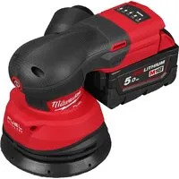 Эксцентриковая шлифмашина Milwaukee M18 FROS125 4933498254 (с 2-мя АКБ, кейс)