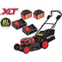 Газонокосилка Wortex CLM 4536-4 XLT Set 2334161K1 (с 2-мя АКБ)