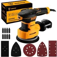 Эксцентриковая шлифмашина Deko DKS400W 085-1058