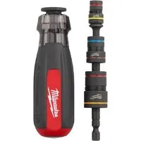 Набор отвертка с битами и головками Milwaukee 4932498179 (6 предметов)