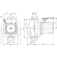 Циркуляционный насос Wilo TOP-Z 30/7 (3~400 V, PN 10, RG)