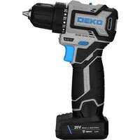 Дрель-шуруповерт Deko Loner 20V PRO 085-1010 (с 2-мя АКБ, кейс)