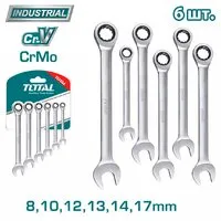 Набор ключей Total THT102RK566 (6 предметов)