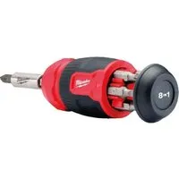 Набор отвертка с битами Milwaukee 4932492807 (8 предметов)