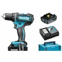 Дрель-шуруповерт Makita DDF482RTJ (с 2-мя АКБ, кейс)