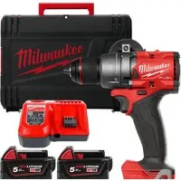 Дрель-шуруповерт Milwaukee M18 FUEL M18FDD3-502X 4933479863 (с 2-мя АКБ 5 Ач, кейс)