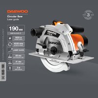 Дисковая (циркулярная) пила Daewoo Power DAS 1600-190L