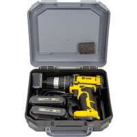 Дрель-шуруповерт Edon AD-18M (с 2-мя АКБ, кейс, оснастка)