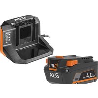 Аккумулятор с зарядным устройством AEG Powertools SET L1840S 4935478933 (18В/4 Ah + 18В)