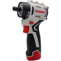 Дрель-шуруповерт Crown CT21129HQX-2 BMC (с 2-мя АКБ, кейс)