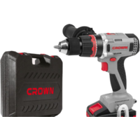 Дрель-шуруповерт Crown CT21090HMX-4 BMC (с 2-мя АКБ 4Ah, кейс)