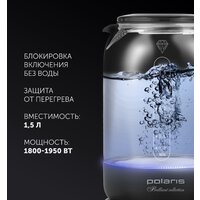 Электрический чайник Polaris PWK 1753CGL (черный)