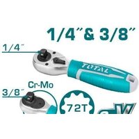 Вороток с трещоткой Total THT1061438