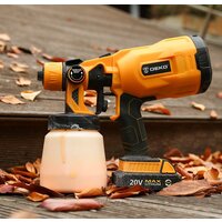 Краскораспылитель Deko DKSG20K2 (с 1-им АКБ)