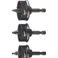 Набор коронок Milwaukee Shockwave Impact 49224800 (3 шт)