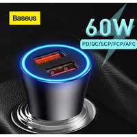 Автомобильное зарядное Baseus CGJM000013