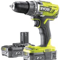Дрель-шуруповерт Ryobi R18DD3-220S 5133003348 (с 2-мя АКБ 2 Ah, сумка)