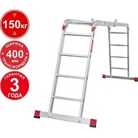 Лестница-трансформер Новая высота NV 332 трансформер 4x4 ступеней