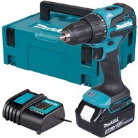 Ударная дрель-шуруповерт Makita DHP490F005 (с 1-им АКБ, кейс)
