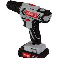 Дрель-шуруповерт Ресанта ДА-14-2ЛК (с 2-мя АКБ, кейс)