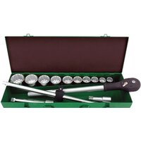 Набор трещотка с головками Toptul GCAD1406 14 предметов