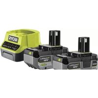 Аккумулятор с зарядным устройством Ryobi RC18120-240X 5133005092 (2x18В/4 Ah + 18В)