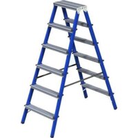 Лестница-стремянка Новая высота NV 114 двухсторонняя 2x6 ступеней