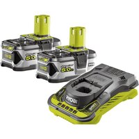 Аккумулятор с зарядным устройством Ryobi RC18150-250 5133004422 (18В/5 Ah + 18В)