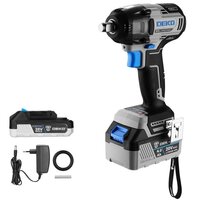 Гайковерт Deko DKIS 085-1124 (с 2-мя АКБ)