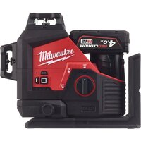 Лазерный нивелир Milwaukee M12 3PLKIT-401P 4933478960 (с 1-им АКБ, кейс)