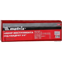 Набор трещотка с головками Matrix 13536 (20 предметов)