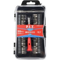 Набор отвертка с битами P.I.T. Advance HSDR04-0050 (50 предметов)