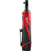 Трещотка Milwaukee M12 M12IR-201B 4933441720 (с 1-им АКБ, сумка)