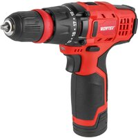 Дрель-шуруповерт Wortex LX BD 1215 Li Set 1326470 (с 2-мя АКБ, кейс)