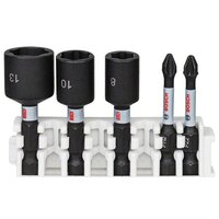 Биты, головки, насадки, держатели Bosch 2608522350 (5 предметов)