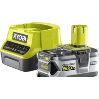 Аккумулятор с зарядным устройством Ryobi RC18120-150 ONE+ 5133003366 (18В/5.0 а*ч + 18В)