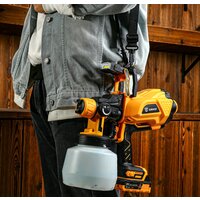 Краскораспылитель Deko DKSG20K3 (с 1-им АКБ, желтый/черный)