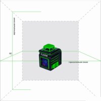 Лазерный нивелир ADA Instruments Cube 360 Green Professional Edition А00535