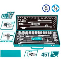 Универсальный набор инструментов Total THT121242 (24 предмета)