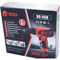 Дрель-шуруповерт Edon DS-550