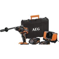Ударная дрель-шуруповерт AEG Powertools BSB 18BL LI-602C 4935464100 (с 2-мя АКБ 6 Ач, кейс)