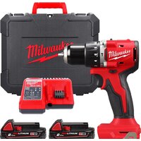 Ударная дрель-шуруповерт Milwaukee M18 M18BLPDRC-202C 4933492822 (с 2-мя АКБ 2 Ач, кейс)