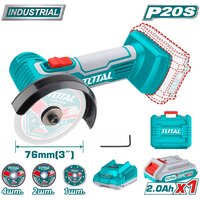 Дисковая (циркулярная) пила Total TAGLI76012 (с 1-им АКБ, кейс)