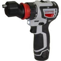 Дрель-шуруповерт Интерскол КомбиМАКС ДА-10/12В 36 687.2.2.78 (с 2-мя АКБ, сумка, набор патронов)