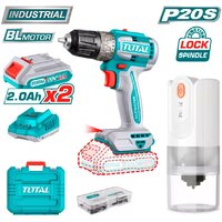 Наборы электроинструментов Total TOSLI240315 (шуруповерт, кофемолка, 2 АКБ, кейс)