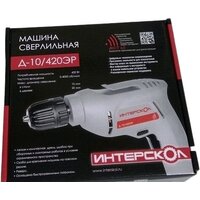 Безударная дрель Интерскол Д-10/420ЭР